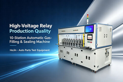 Latest company news about Why 10-Station Automatic Gas-Filling & Sealing Machine Elevates Automotive High-Voltage Relay Production Quality?
