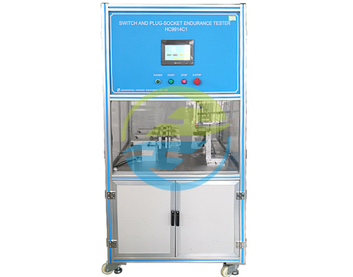 Good price IEC Test Equipment Linear Stroke 100mm Switch Plug Socket Life Test Machine HC9914C1 (Three Workstations) online