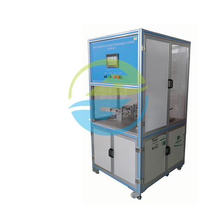 Good price Linear Stroke 100mm 3-Station Switch And Plug Socket Life Tester IEC Compliant Test Equipment online