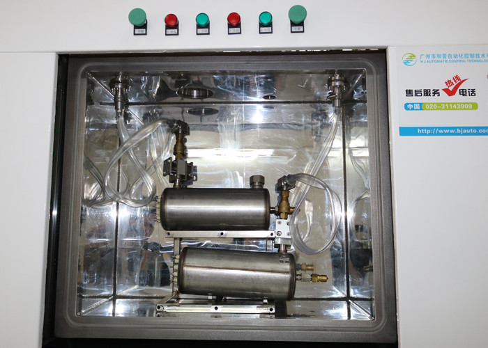 Compressor Air 0.8Mpa Helium Leak Testing Machine With Detector