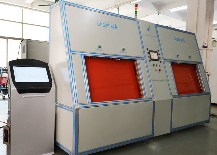 Vacuum Chamber Helium Leak Testing Equipment For Auto Condenser Evaporator