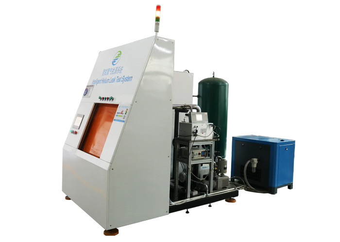 Compressor Air 0.8Mpa Helium Leak Testing Machine With Detector