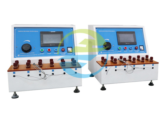 Good price PLC Control 0 - 125A Temperature Rise IEC Test Equipment 60884 Six Stations online