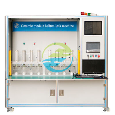 Good price Ceramic Component Multi-Station Helium Leak Testing Equipment | 500 pcs/h High Efficiency Leak Detection System online