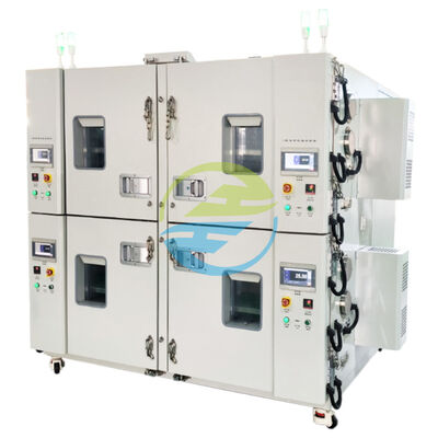 quality Dual-Layer Four-Chamber Programmable High and Low Temperature Test Chamber for Automotive Components, Electronics and Industrial Reliability Testing factory