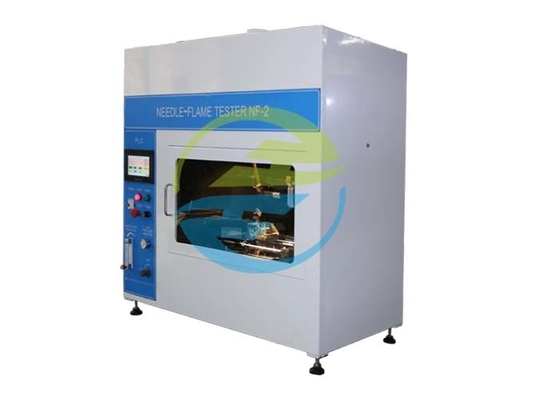Good price PLC Control Needle Flame Test Chamber 4mm Coper Block online